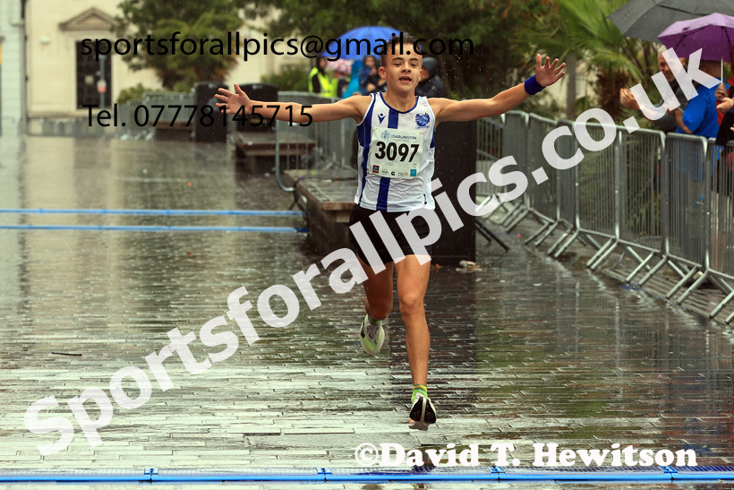 Junior 3k, 2025 Darlington 5k 10k and Junior 3k Road Race. Photo: David T. Hewitson/Sports for All Pics